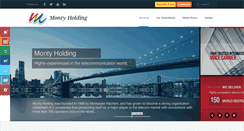 Desktop Screenshot of montyholding.com